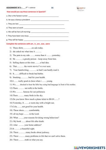 Assignment be spiderweb method