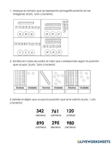 Estrategia evaluativa de matematicas