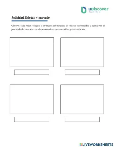 Eslogan y postulados del mercado