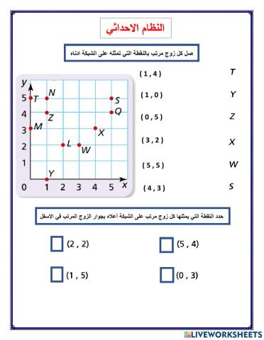 النظام الاحداثي