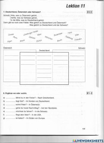 Deutschland, Österreich oder Schweiz?