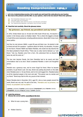 Family: my prisoner, my friend