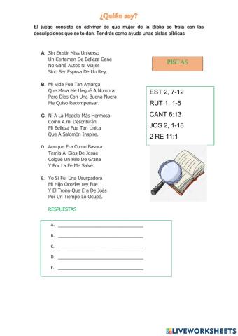 Mujeres de la biblia