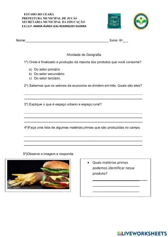 Relação urbano e rural