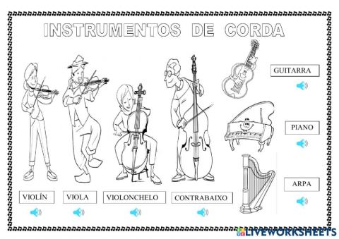 Instrumentos de corda