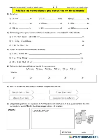 Sistema métrico decimal