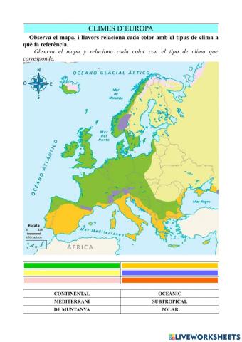 Climas de Europa