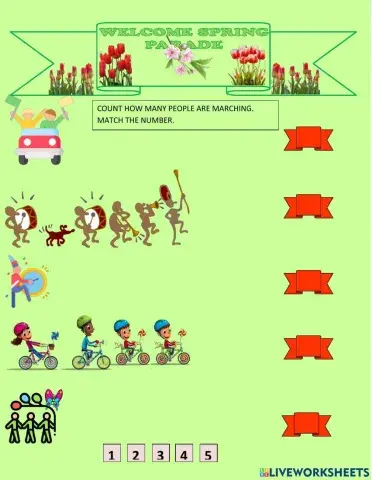 Welcome spring parade