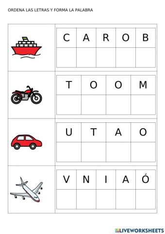 Medios de transporte