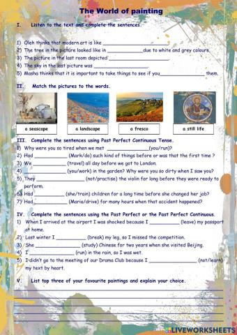 The world of painting