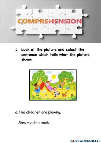Comprehension Review