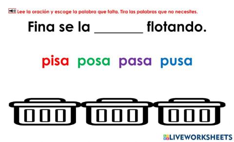 Fina la foca: test 3