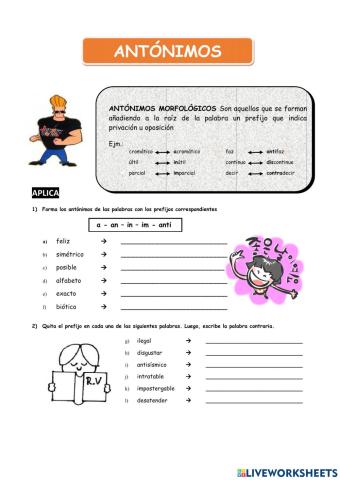 Antónimos