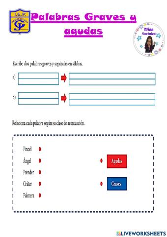 Graves y agudas