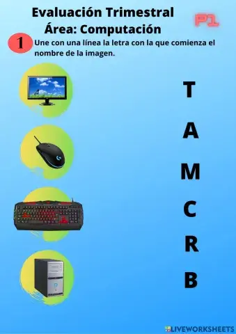 Partes del computador