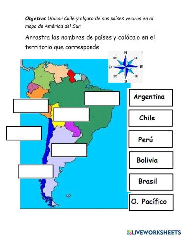 Chile en América del Sur