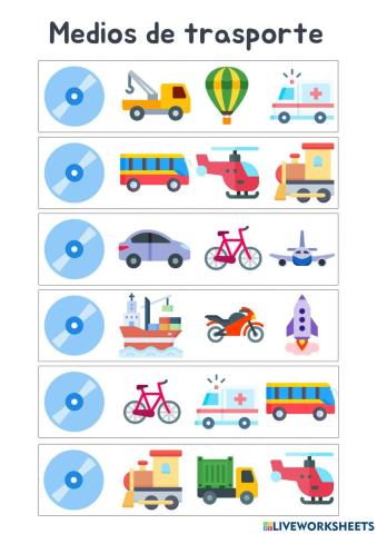 Medios de trasporte