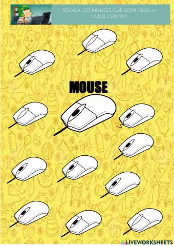 Identifica el mouse