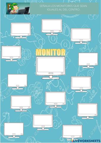 Identifica el monitor