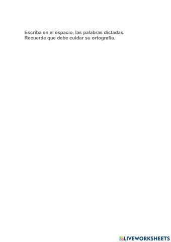 Concurso de ortografía