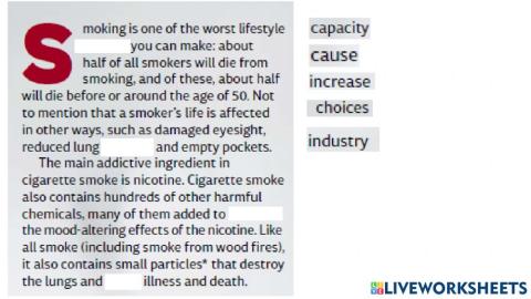Smoking and its harm