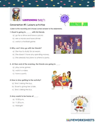 childhood memories activities