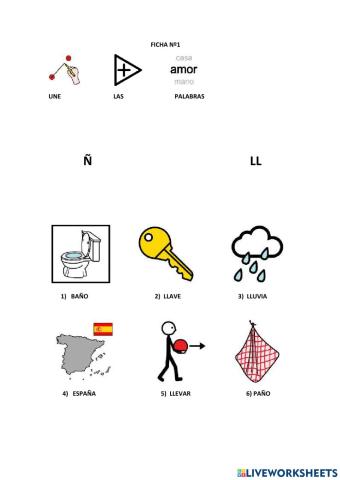 Ficha Ñ LL