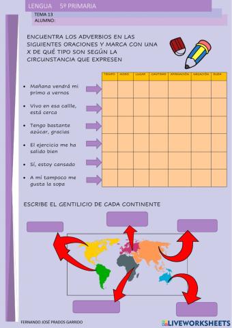 5º lengua tema 13