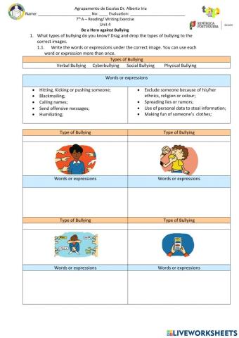 Be a bully against bullying