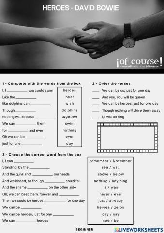 Heroes – David Bowie - BEG