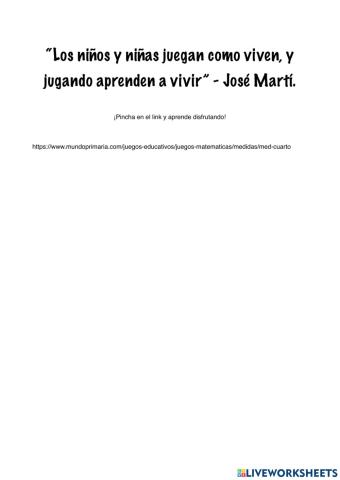 Repaso unidades de medida