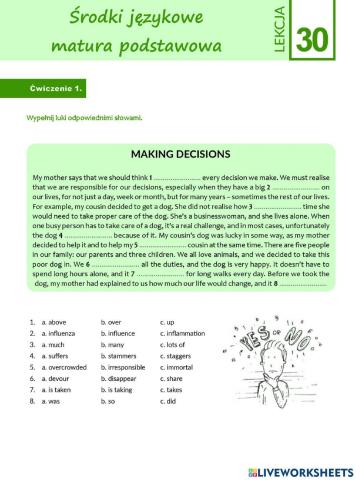 Matura PP środki 30