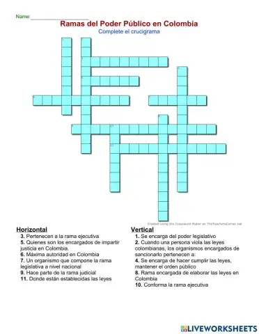 Ramas del poder público