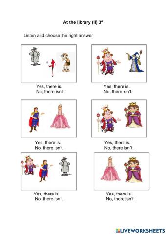 AT the library II 3º