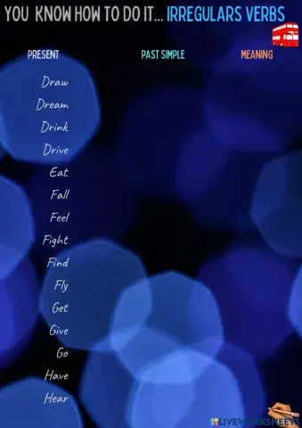 Irregulars Verbs 08