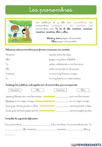 Lengua 2º Repaso U9