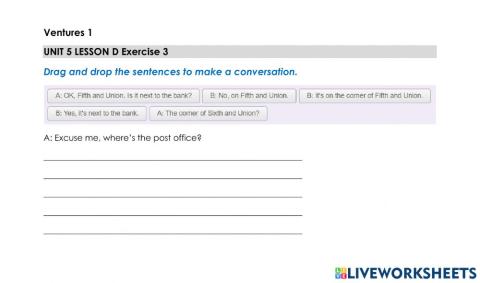 Excuse me, where’s the post office?