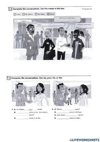 Introducing Yourself Apresente se!