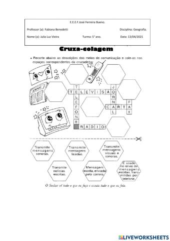 Cruzada com meios de comunicação