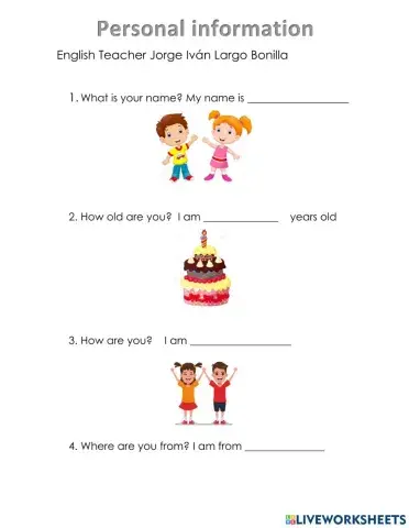 Personal Information