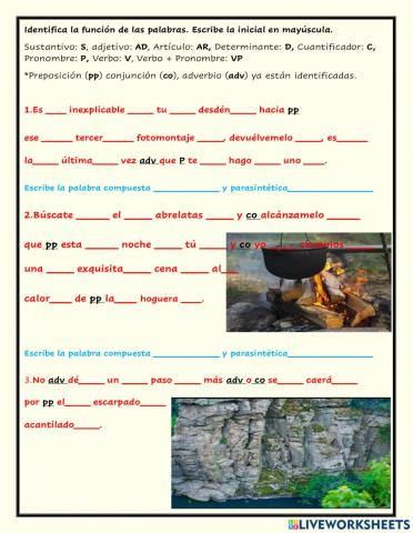 Repaso funciones gramaticales