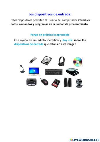 Dispositivos de entrada