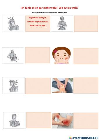 Wo tut es weh?