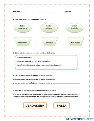 Sectores económicos