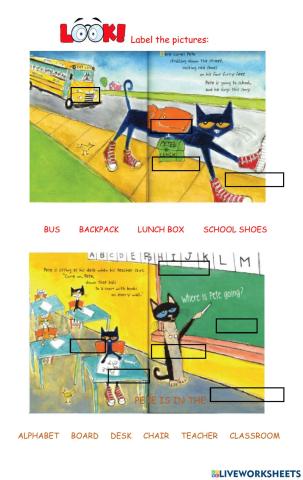 Look and Label the picture