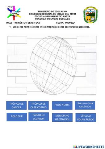 Coordenadas Geográfica