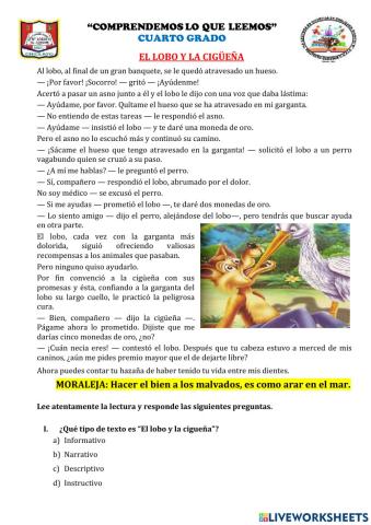 -el loro y la cigüeña-