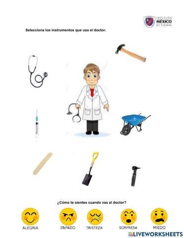 Instrumentos del doctor