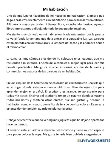 Mi habitacion