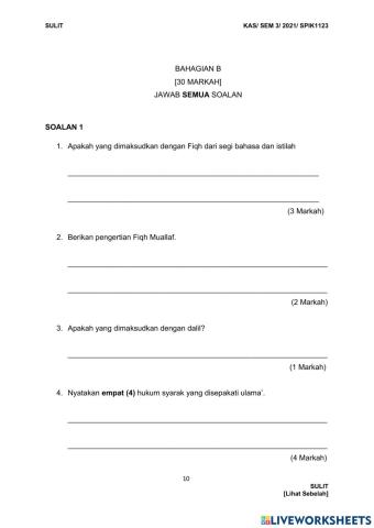 Fiqh muallaf bah B set 2